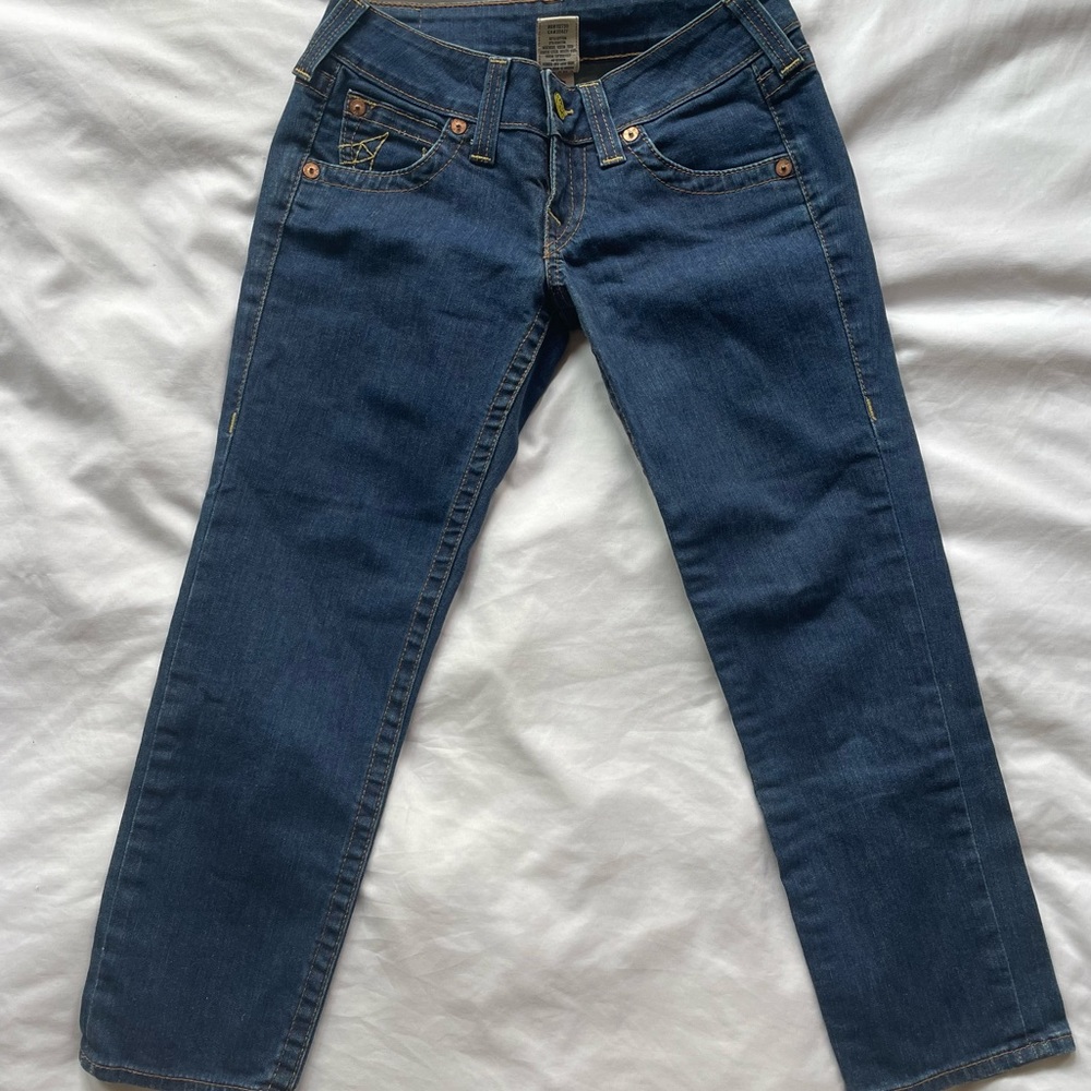 TRUE RELIGION STRAIGHT LEG JEANS